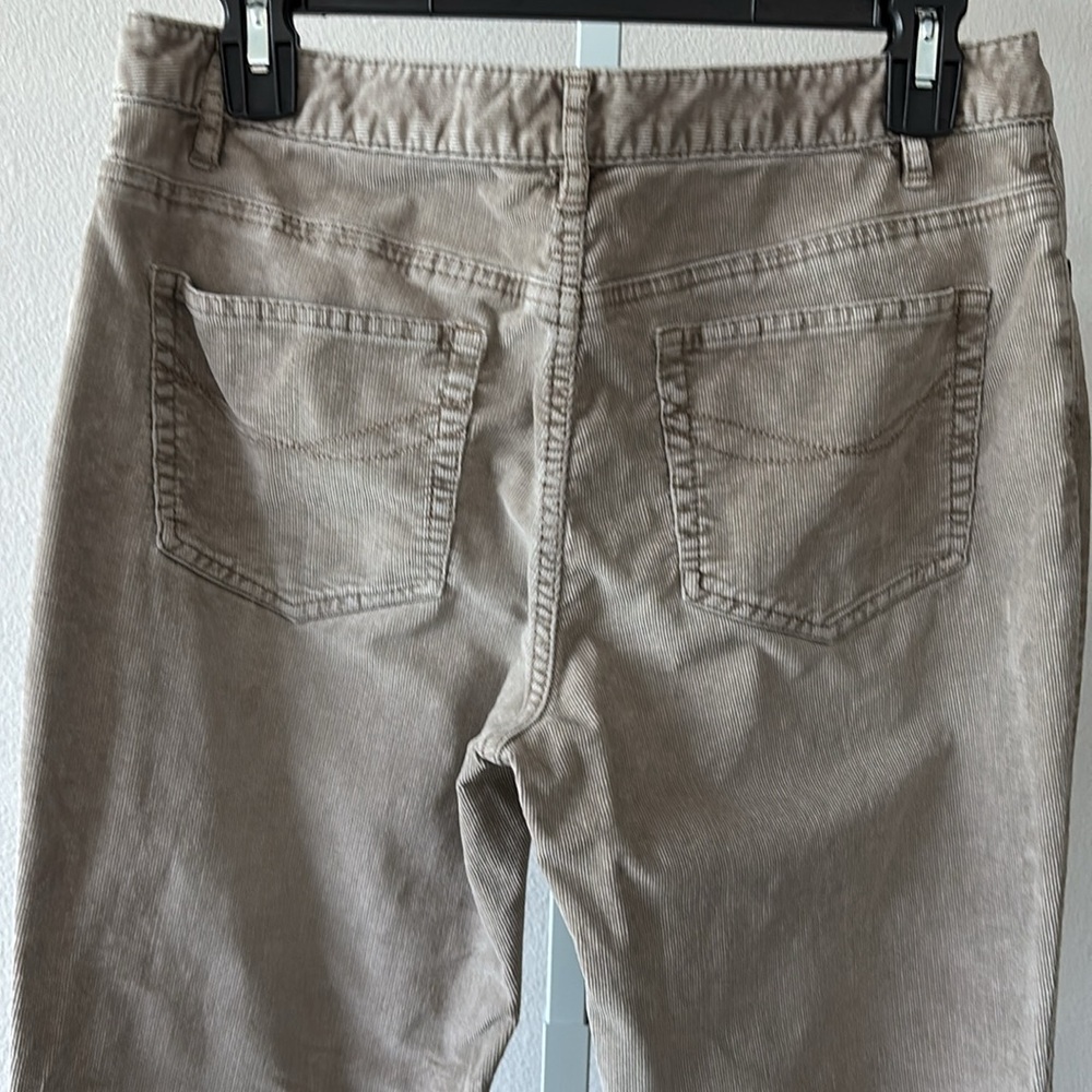 J.Jill Boyfriend Pants 6 Stretch Corduroy Quiet Luxury Preppy Casual Cabincore - Picture 12 of 14